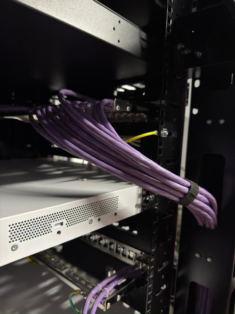 Cableado estructurado organizado