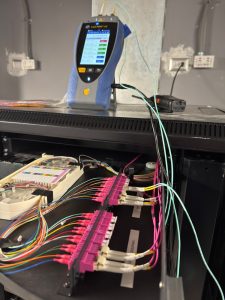 Certificación de empalmes de fibra óptica